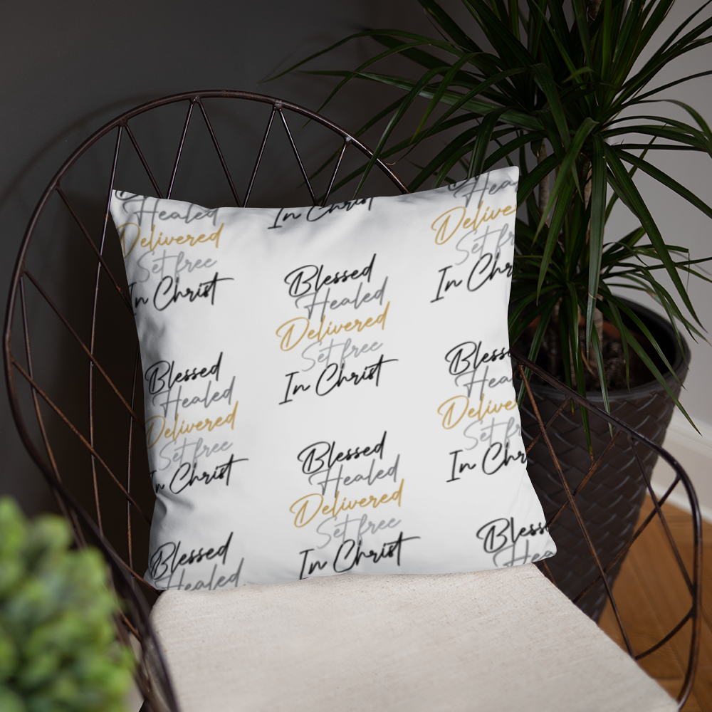 Blessed Healed Accent Pillow