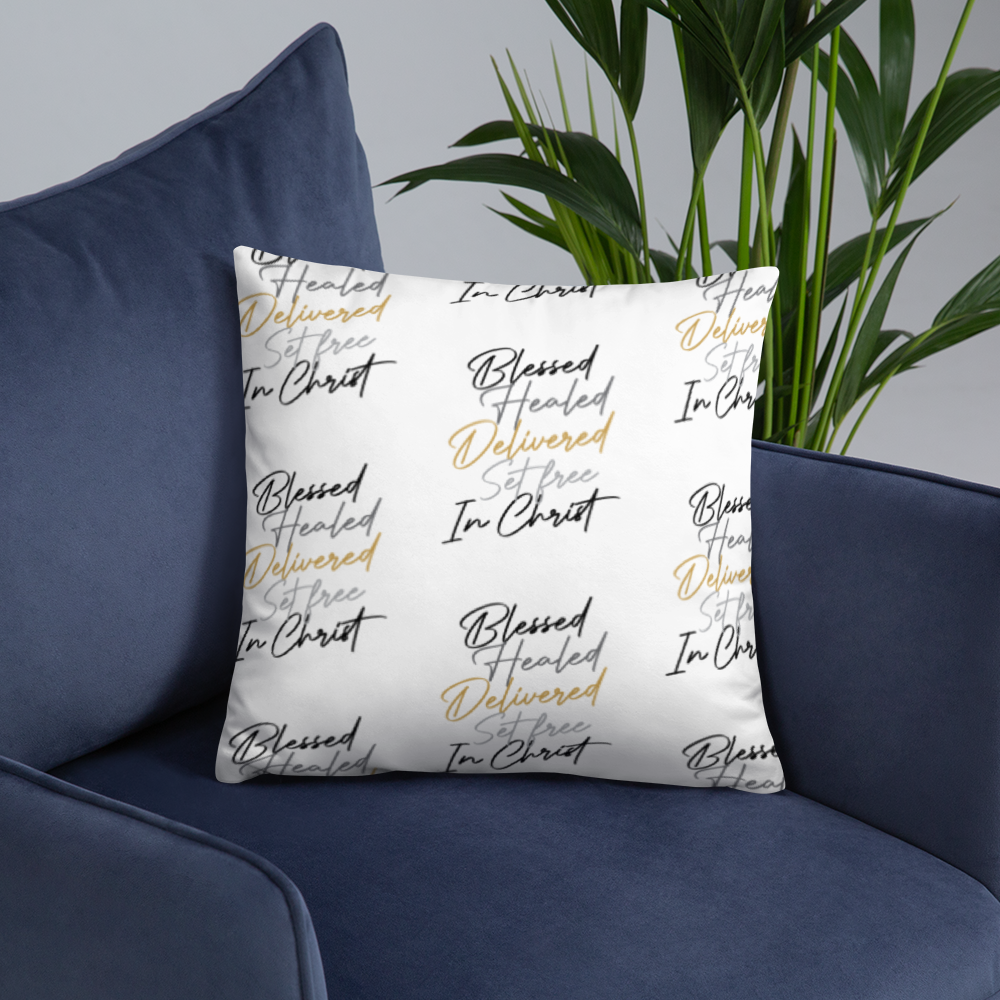 Blessed Healed Accent Pillow