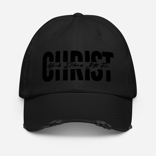 Signature Hat Christ Heals, Delivers *also in camo