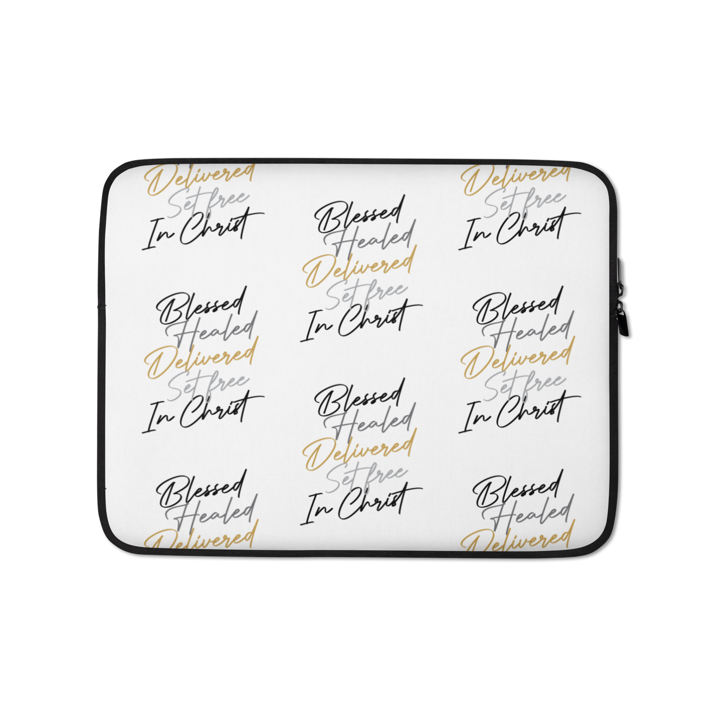 Blessed Healed Laptop Sleeve