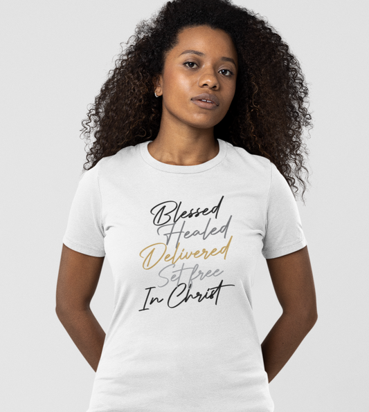 Blessed Healed T-shirt      *addt'l. colors